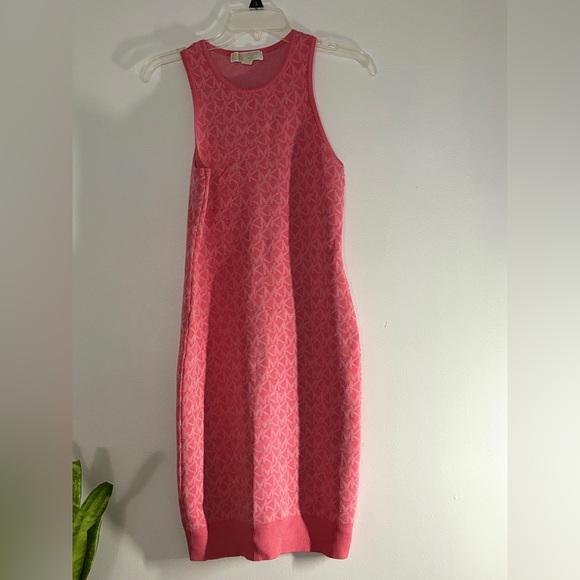 Micheal Kors Pink Bodycon Tank Dress - Picture 10 of 10